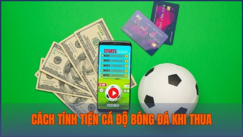 Hướng dẫn chi tiết cách tính tiền cá độ bóng đá dễ hiểu đối với trường hợp thua
