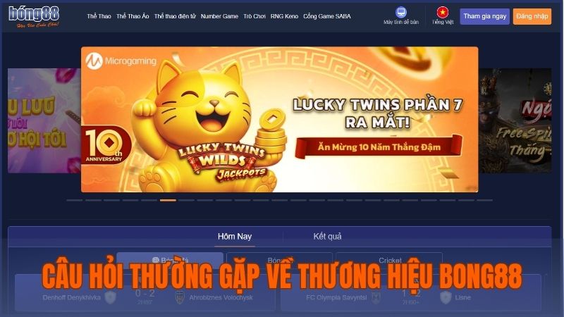 Giải đáp câu hỏi thường gặp về uy tín và tính hợp pháp của thương hiệu Bong88