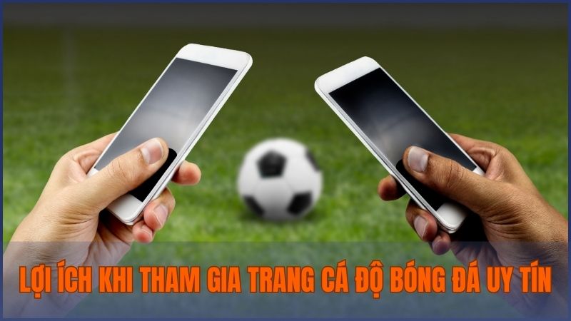 Những lợi ích khi tham gia cá cược tại trang bóng đá uy tín