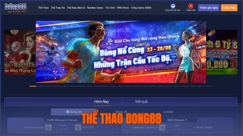 Thể thao Bong88