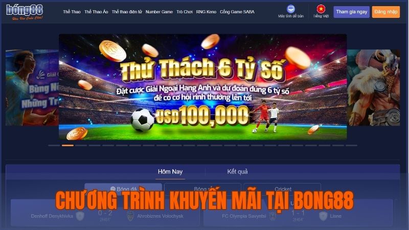 Danh sách những chương trình ưu đãi dành cho thành viên Bong88